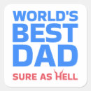 Search for worlds best father stickers Cool