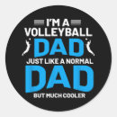 Search for volleyball dad stickers Funny