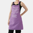 Search for lavender aprons Elegant