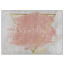 Search for rose gold marble chopping boards Glitter
