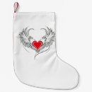 Search for angel christmas stockings Wings