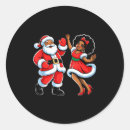 Search for african american santa claus stickers Christmas shopping deals