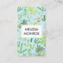 Search for jungle business cards Floral