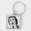 Search for woman face key rings Vintage