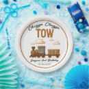 Search for train birthday plates Kids train party