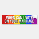 Search for discriminator bumper stickers Gay