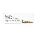Search for parrot return address labels Tropical