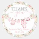 Search for laundry baby shower stickers Pink