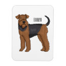 Search for airedales magnets Pet