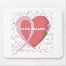 Search for breast cancer mousepads Awareness