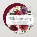 Search for anniversary dinner invitations Watercolor