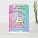 Search for rainbow glitter cards Magical