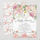 Search for blush pink watercolor floral invitations Pastel
