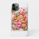 Search for cute teddy bear iphone cases Pink bow