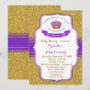 Search for little princess baby shower invitations Gold