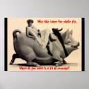 Search for funny pig quote Vintage