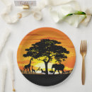 Search for african animal plates Savanna