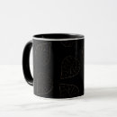 Search for black leaf mugs Black and gold
