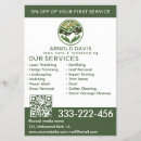Search for landscaping flyers Tree service