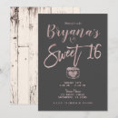 Search for grey sweet 16 invitations Birthday