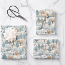 Search for village wrapping paper Illustration