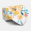 Search for green purple ties Floral watercolor