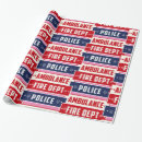 Search for ambulance wrapping paper Police