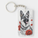 Search for police dog key rings Canine