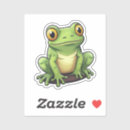 Search for cartoon reptile stickers Frog