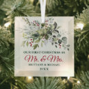 Search for berry christmas tree decorations Newlyweds