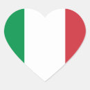 Search for italy heart stickers Italia