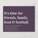 Search for football thanksgiving invitations Simple