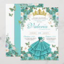 Search for turquoise quinceanera invitations Flowers