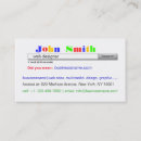 Search for google business cards Modern