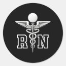 Search for registered nurse symbol stickers Caduceus medical symbol
