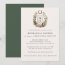 Search for cowboy rehearsal dinner invitations Horseshoe