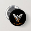 Search for black birds badges Orange