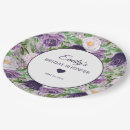Search for lavender bridal shower plates Greenery
