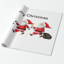 Search for santa claus wrapping paper Kris kringle