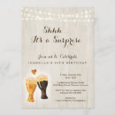Search for brewery birthday invitations Rustic