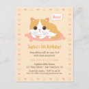 Search for orange kitty cat invitations Girls