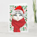 Search for ragdoll cat christmas cards Cats
