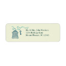 Search for skeleton wedding return address labels Vintage