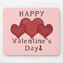 Search for happy valentines day mousepads Heart