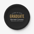 Search for graduation party plates Modern