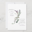 Search for lavender flower wedding invitations Elegant