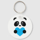 Search for panda bear lovers key rings Pandas