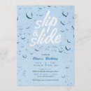 Search for slip invitations Splish splash