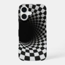 Search for optical illusions iphone cases Black white