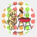 Search for cartoon chef stickers Dog